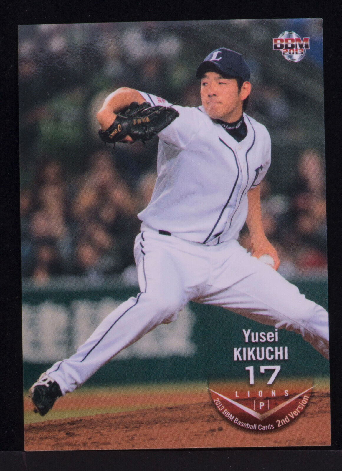 YUSEI KIKUCHI 2013 BBM Baseball Card 2nd Ver Seibu Lions 573 Seattle Mariners
