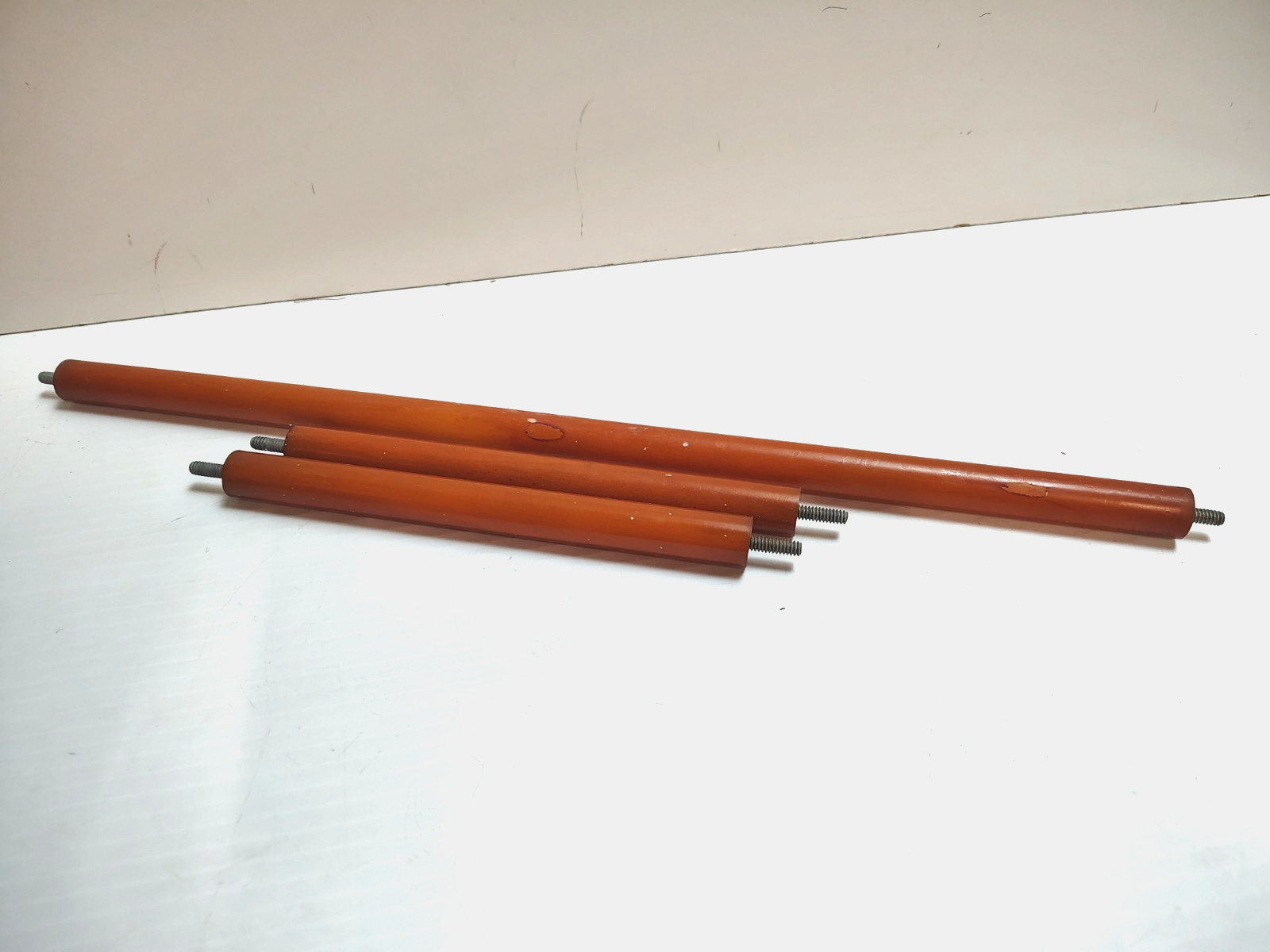 3 Bakelite antique 1930s butterscotch rods tested
