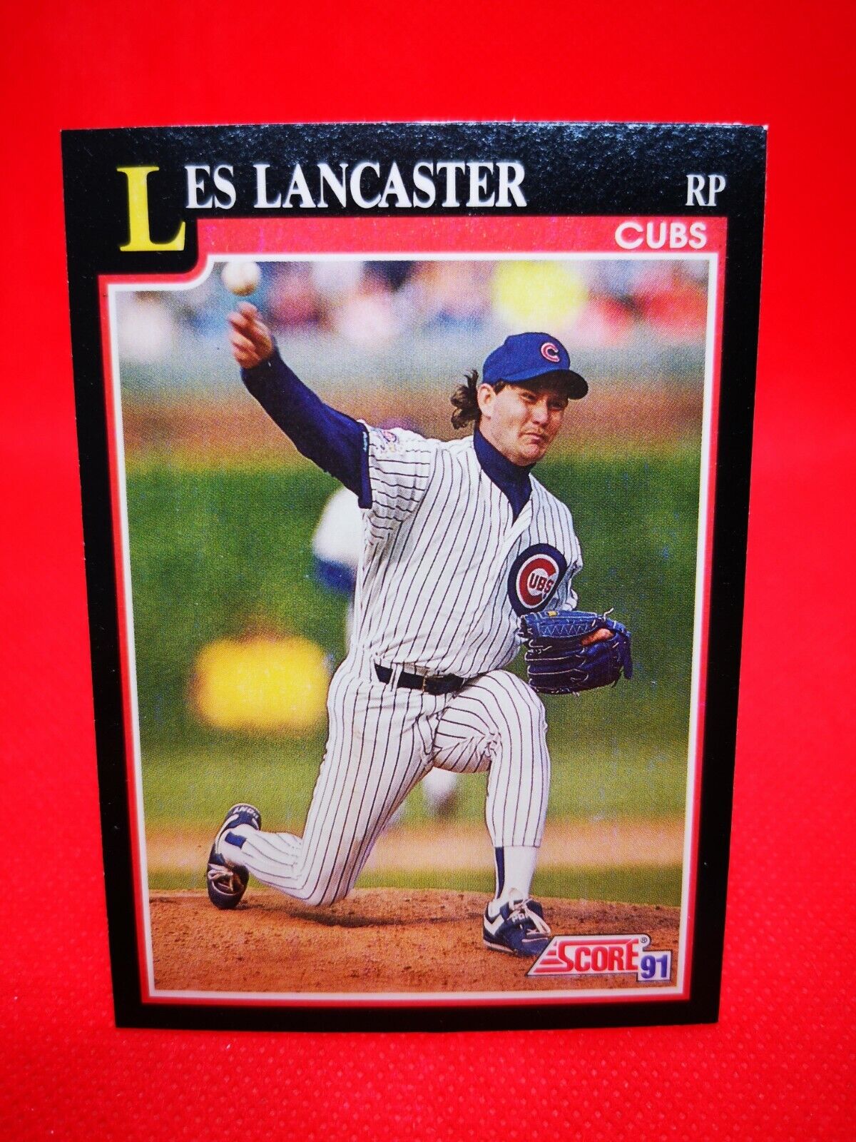 1991 MLB US NM+/M Chicago Cubs Baseball Card Score #293 Les Lancaste