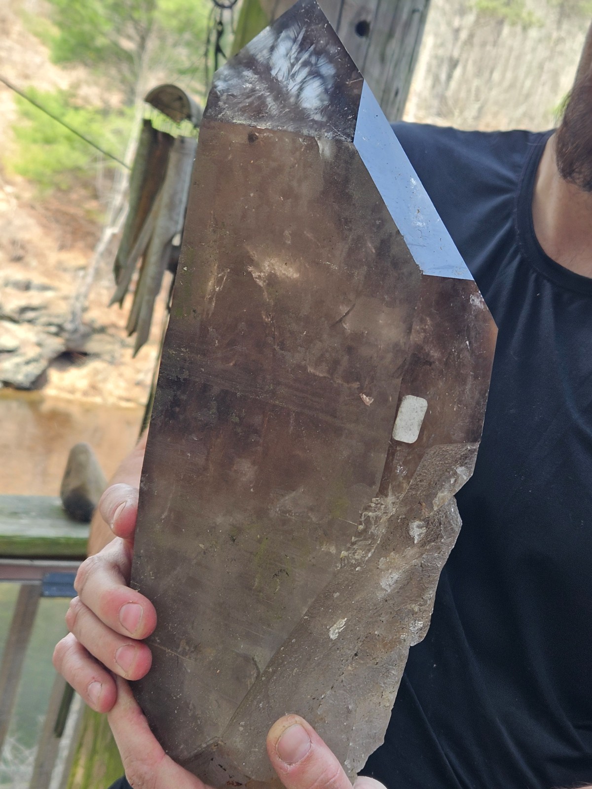 HUGE 26LB Smoky Smokey Quartz Crystal: Brazil HUGE 26LB Smoky Smokey Quartz Crystal: Brazil