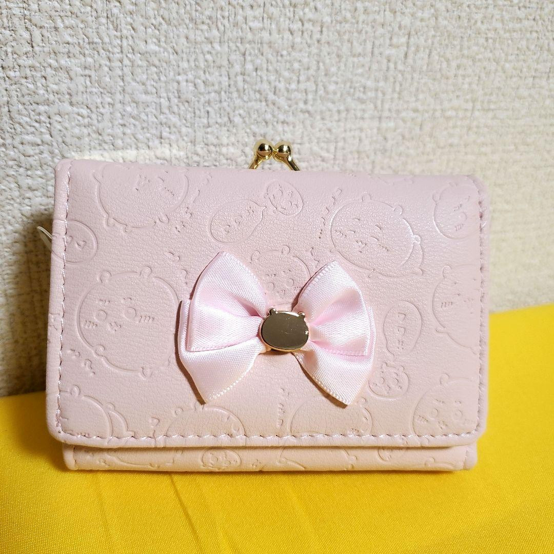 chiikawa ribbon mini wallet purse pink from japan NEW 2025 present cute chiikawa ribbon mini wallet purse pink from japan NEW 2025 present cute
