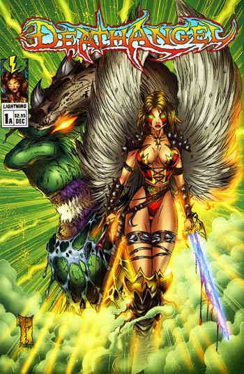 Deathangel #1A VF/NM; Lightning | w/Bag+Board Deathangel #1A VF/NM; Lightning | w/Bag+Board