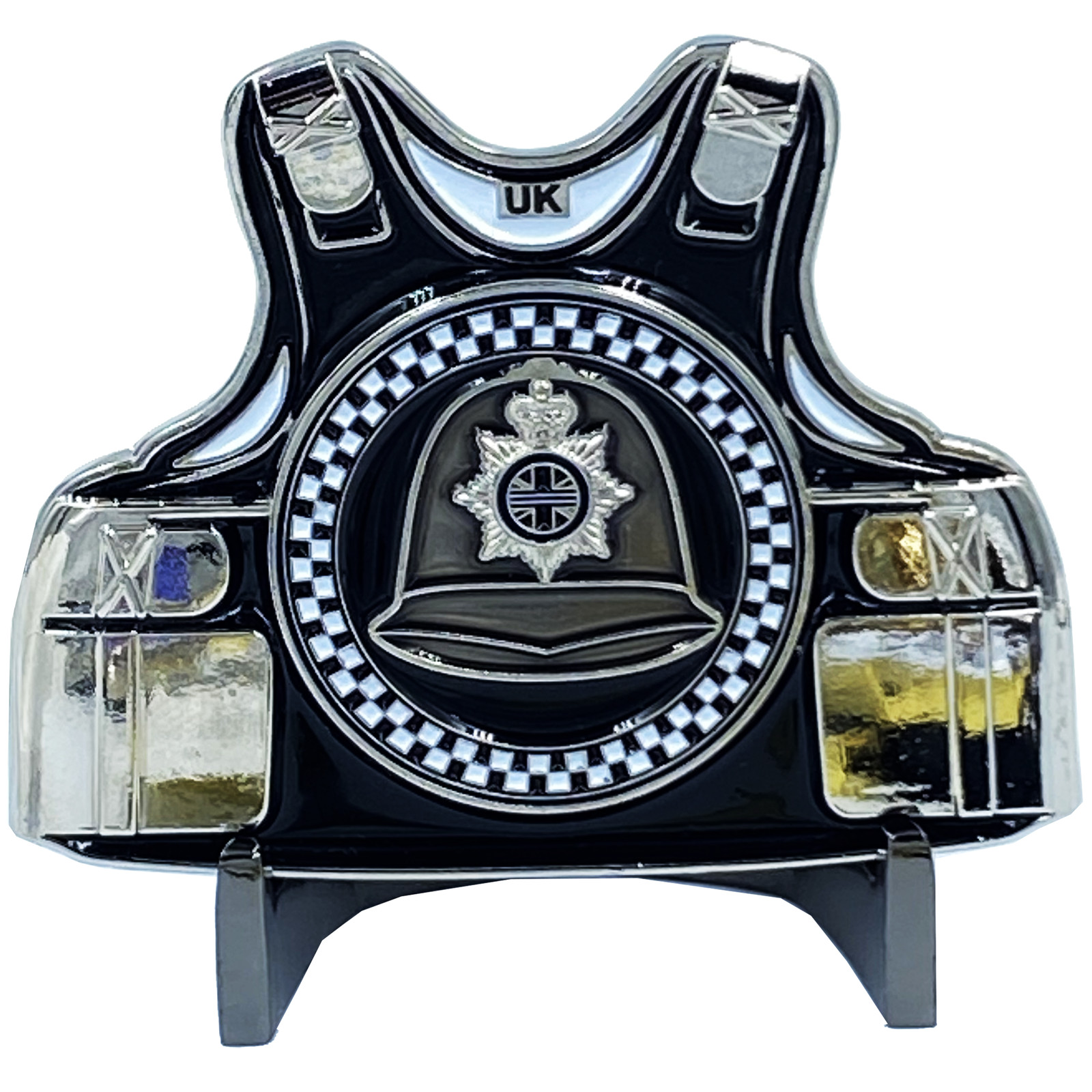 DL10-12 UK British Thin Blue Line England Great Britain London Police Challenge