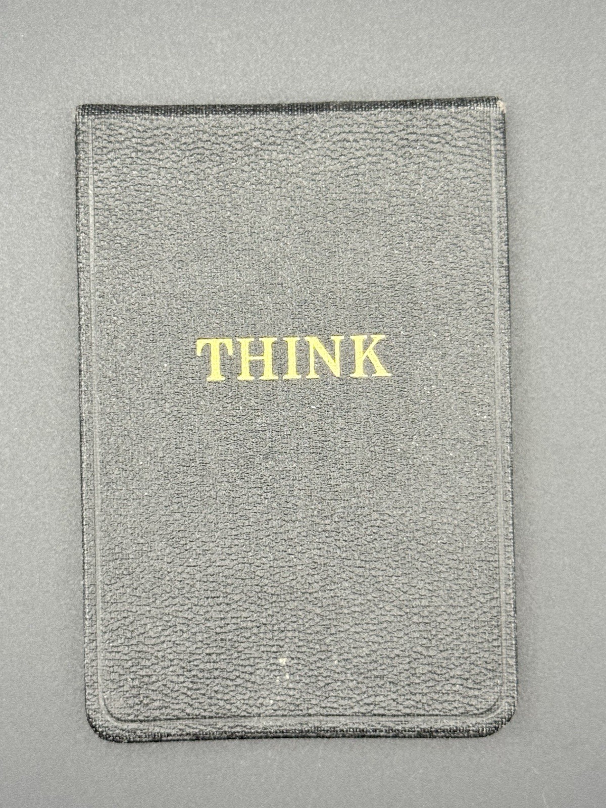 Antique IBM THINK Pocket Notebook, Video Notes, Globe Logo Pre-1947 590 Madison