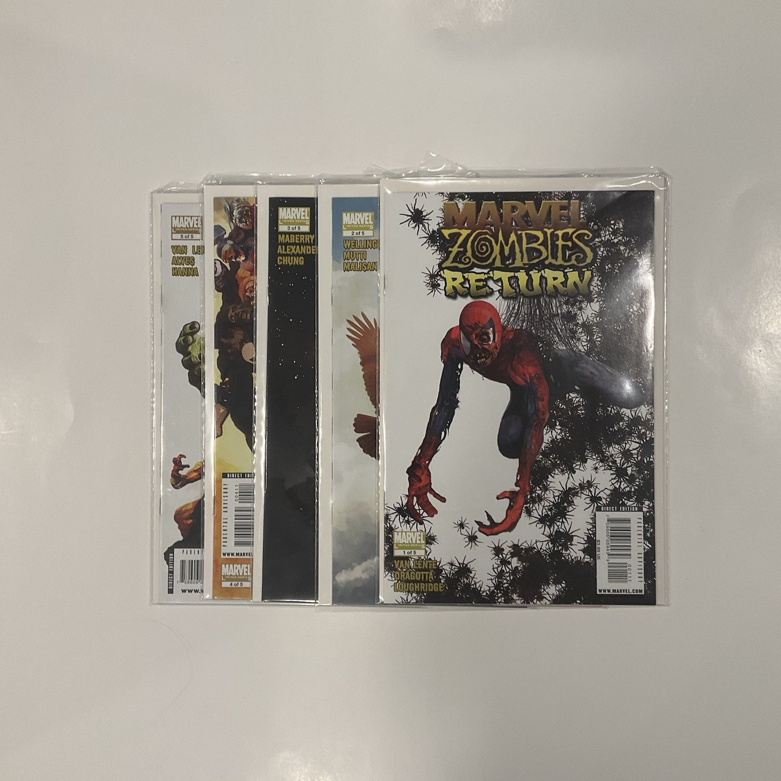 Marvel Zombies Return Lot 1 2 3 4 5 Near Mint Nm 2009 Marvel Comics