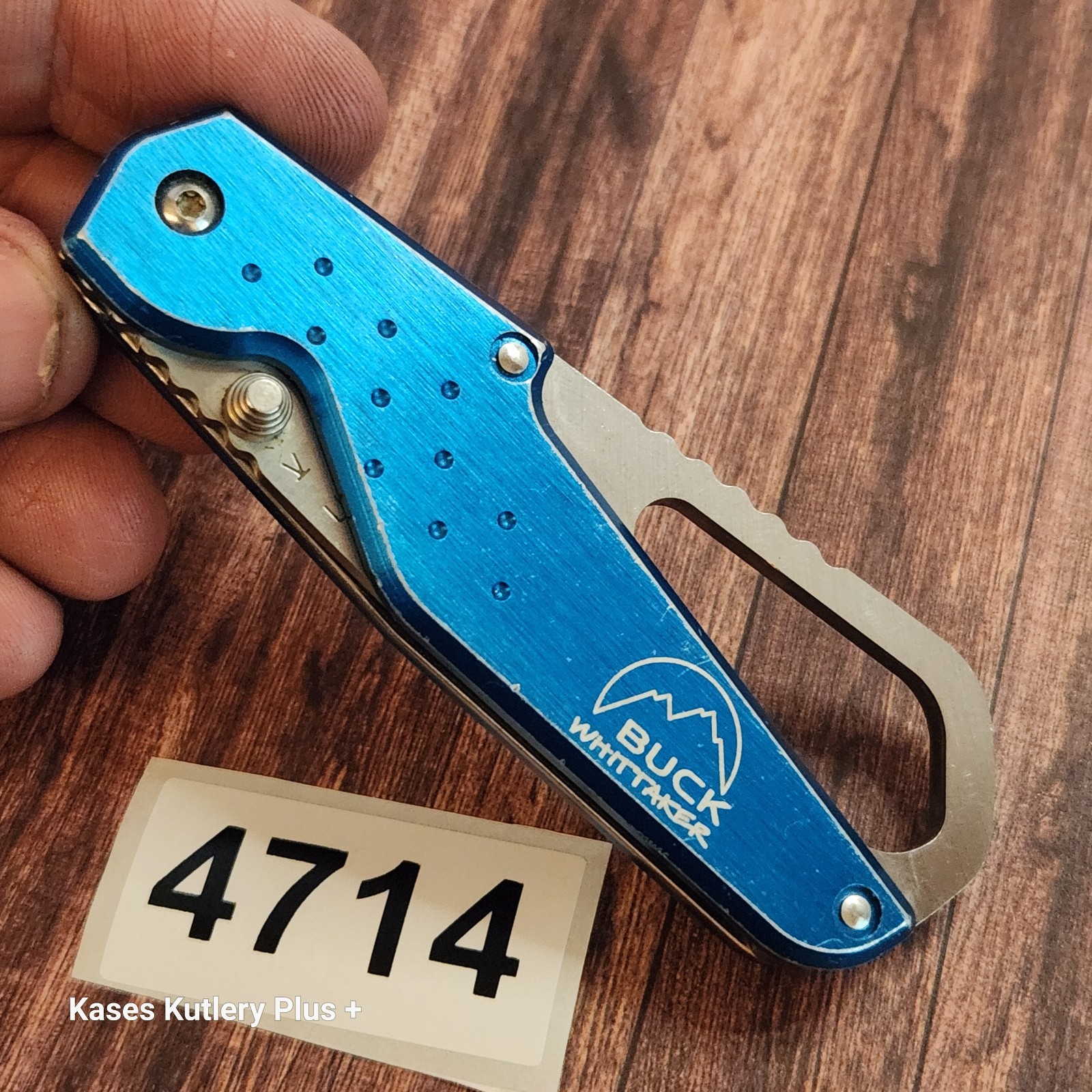 Buck Whittaker 752 Liner Lock Knife Taiwan 3.75 Buck Whittaker 752 Liner Lock Knife Taiwan 3.75
