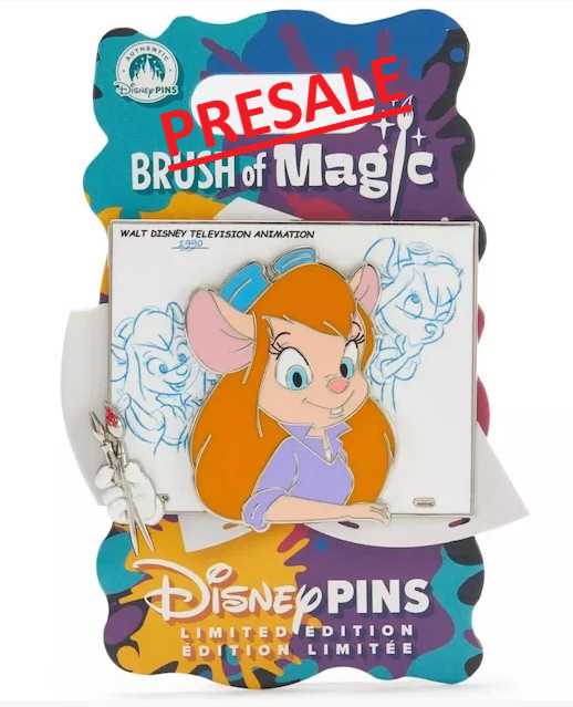 *PRESALE* Disney Brush of Magic Gadget Pin Chip \'n Dale\'s Rescue Rangers LE 3750 *PRESALE* Disney Brush of Magic Gadget Pin Chip \'n Dale\'s Rescue Rangers LE 3750