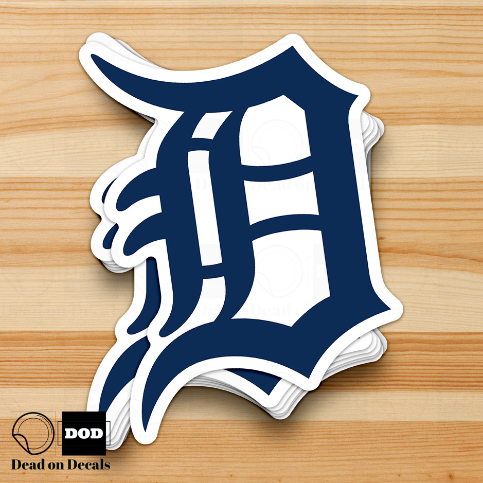 Detroit Tigers MLB Baseball Logo Decal Sticker Car Truck - BUY 2 GET 1 FREE