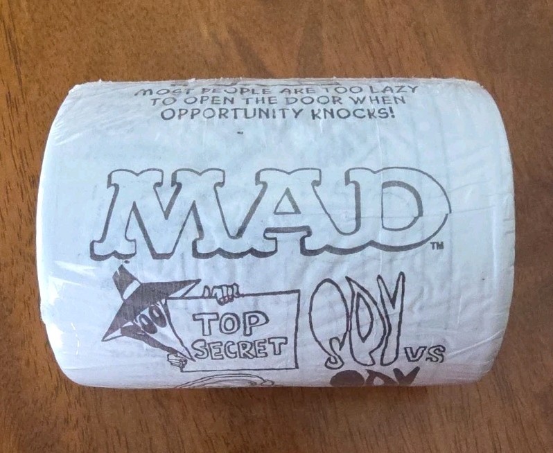 Mad magazine toilet paper. Sealed, Vintage, Collectors Item. Mad magazine toilet paper. Sealed, Vintage, Collectors Item.