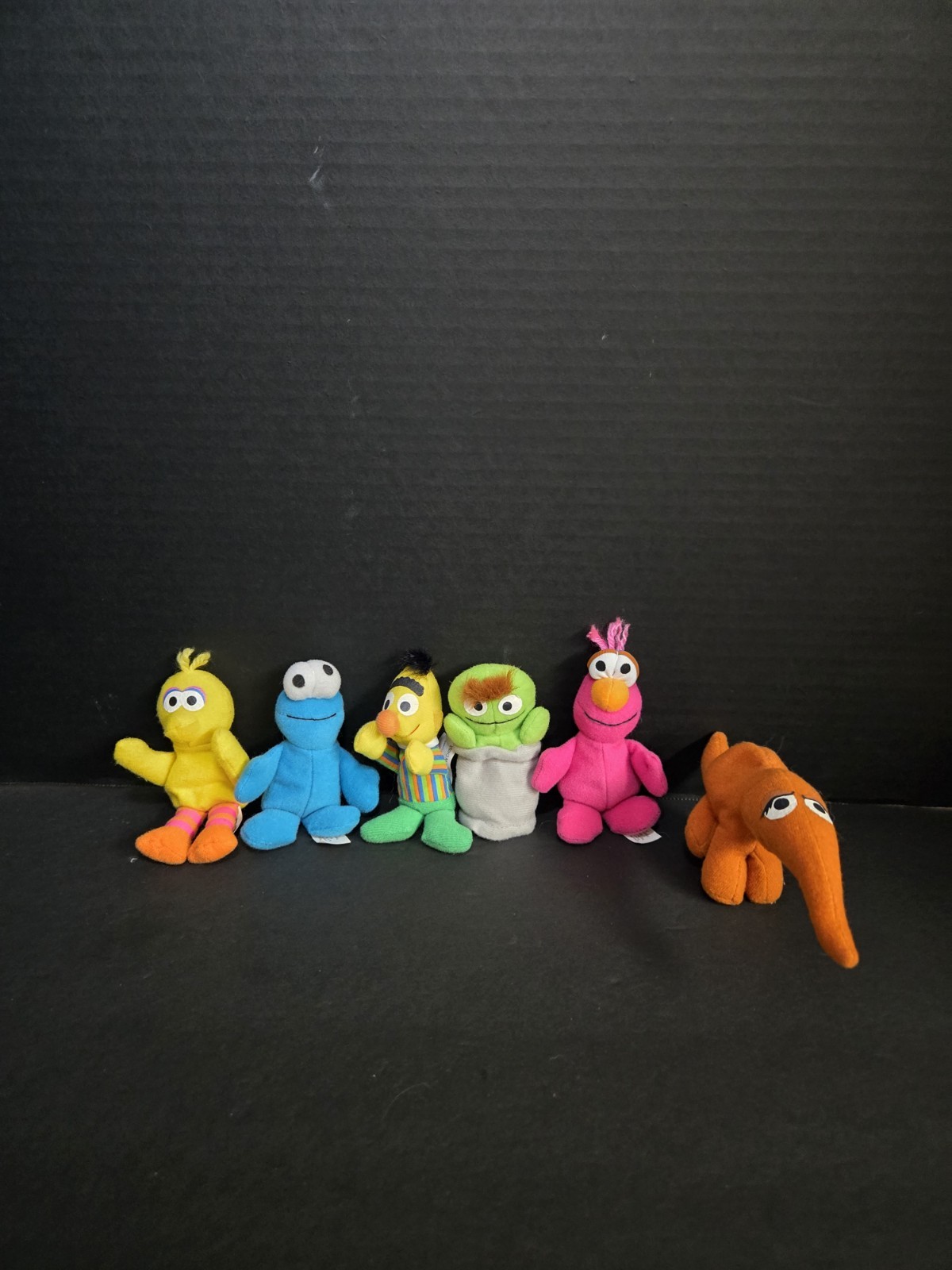 Vintage 1999 Kelloggs Sesame Street Mini Beans Plush Lot of 6 Vintage 1999 Kelloggs Sesame Street Mini Beans Plush Lot of 6