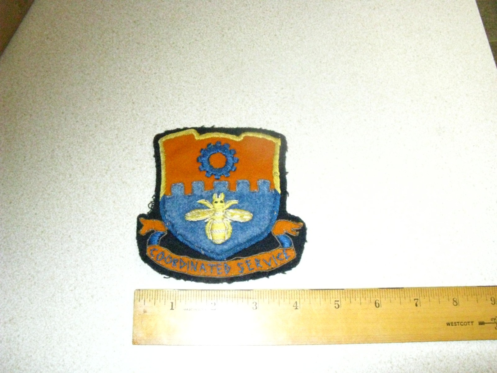 Rare US North African Theater Made Patch Rare US North African Theater Made Patch