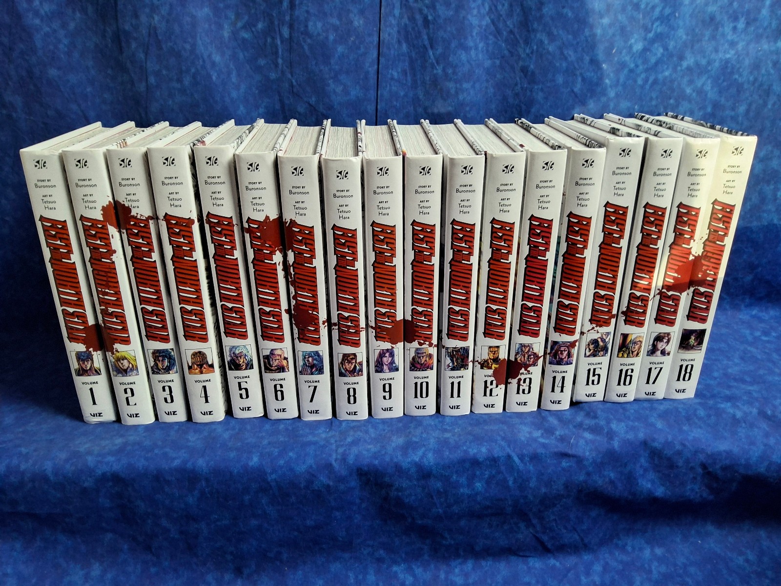 Fist of the North Star Manga Complete Series Vol. 1-18 by Viz Media Hardcover Fist of the North Star Manga Complete Series Vol. 1-18 by Viz Media Hardcover