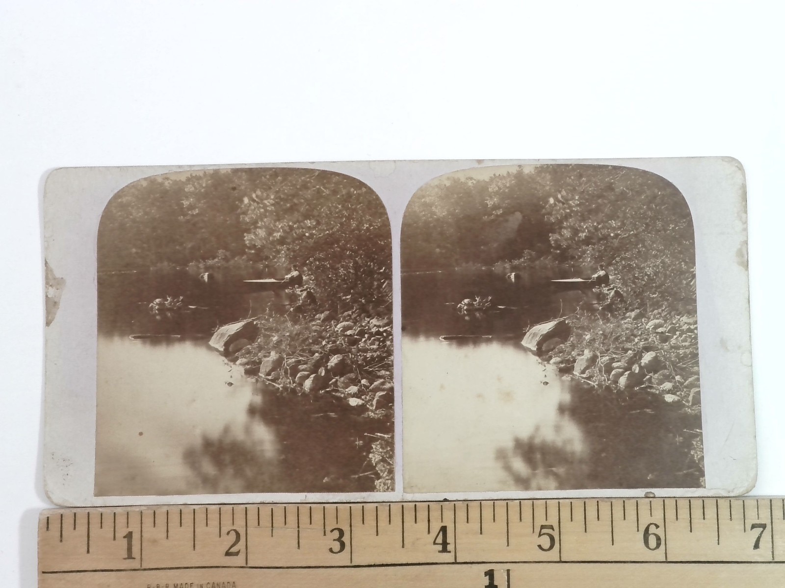Boating at Medford Pond Stereoview E.C. Fernald 1869 Massachusetts Americana Boating at Medford Pond Stereoview E.C. Fernald 1869 Massachusetts Americana