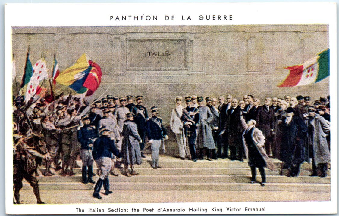 Postcard - Pantheon de La Guerre