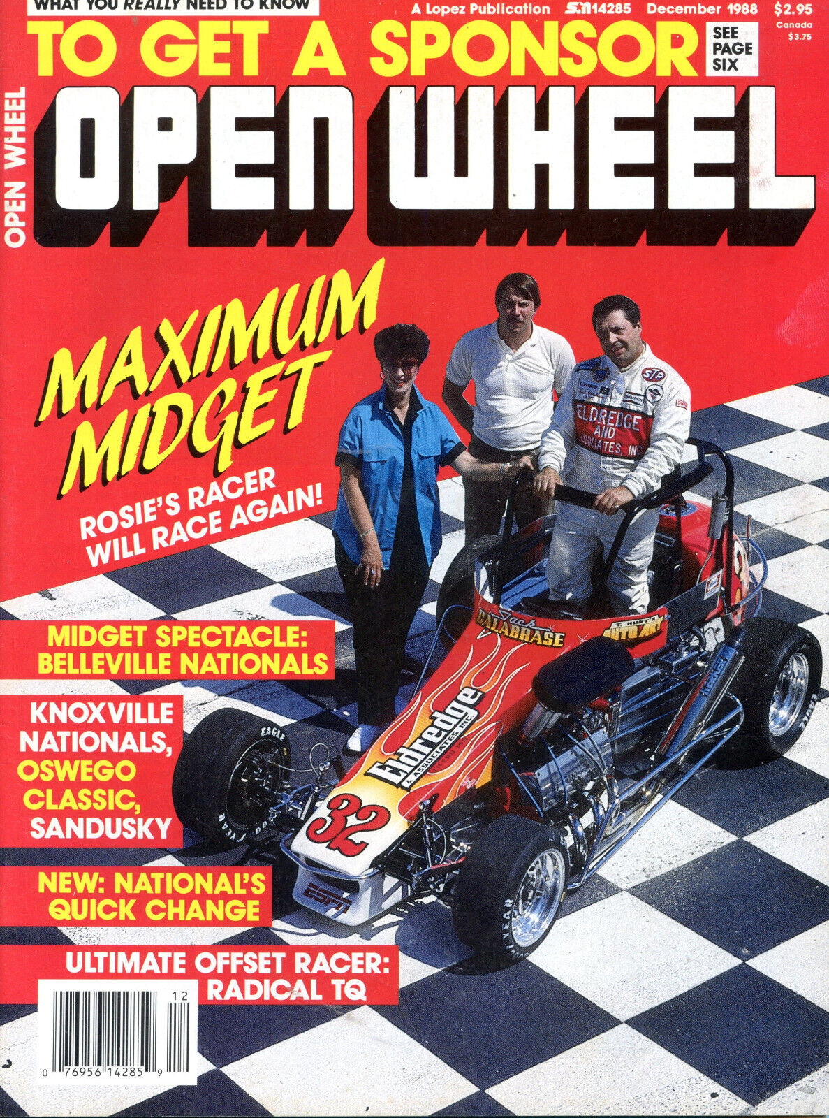 Open Wheel Magazine  December 1988 \
