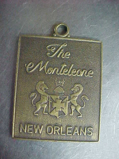 Vintage The Monteleone Hotel New Orleans Hotel Room Key Fob Only Vintage The Monteleone Hotel New Orleans Hotel Room Key Fob Only