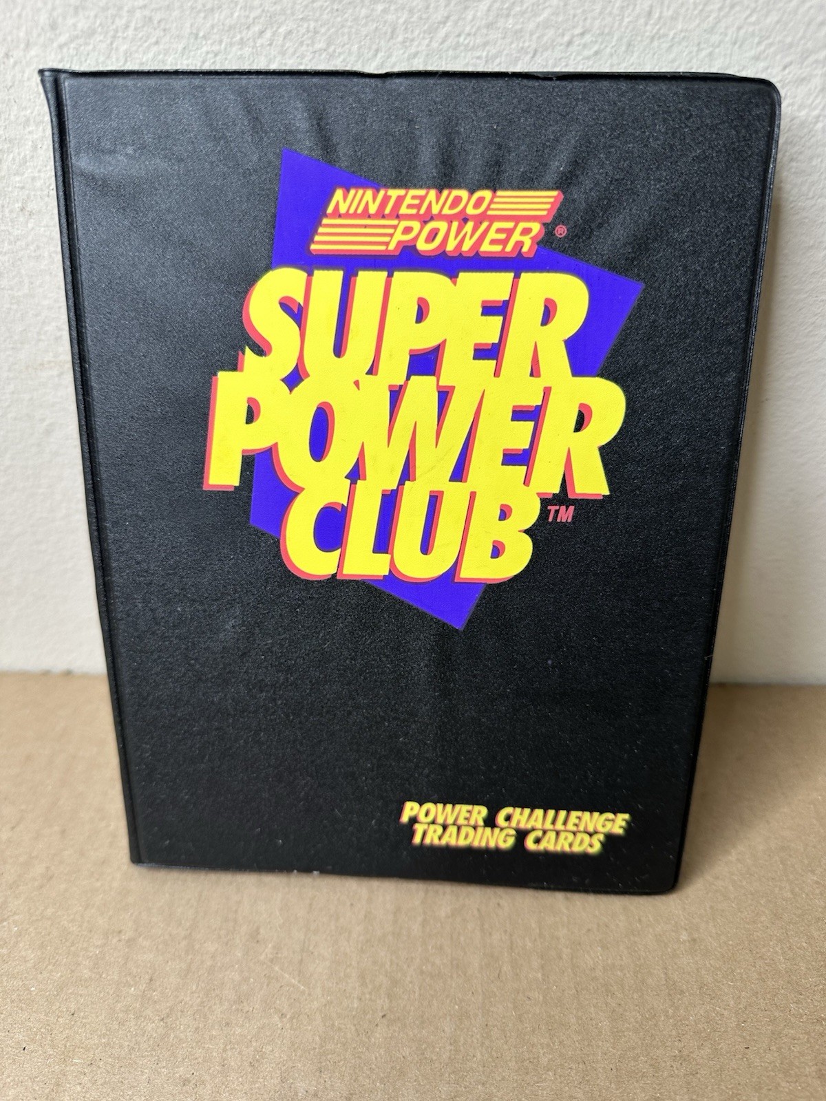Nintendo Super Power Club Binder with 53 Cards