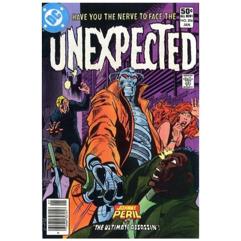 Unexpected (1967 series) #206 Newsstand in Near Mint + condition. DC comics [e@
