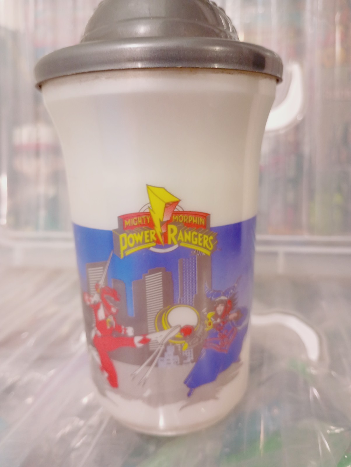 Rare Vintage 1995 Mighty Morphin Power Rangers Pepsi Promo Plastic Cup Complete Rare Vintage 1995 Mighty Morphin Power Rangers Pepsi Promo Plastic Cup Complete
