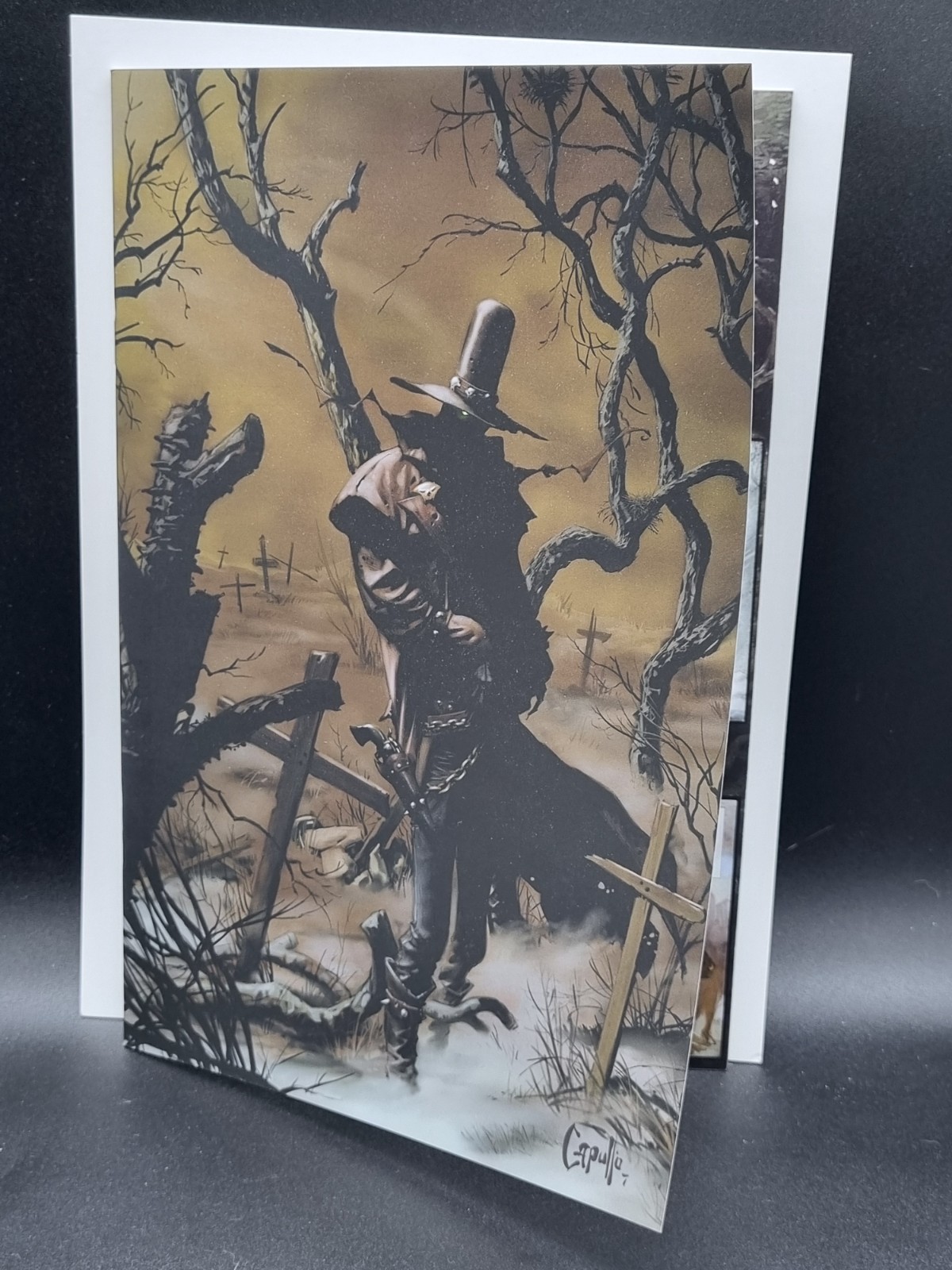 Spawn #174 MX - Virgin Foil Cover 1st app Gunslinger Mexican - NM Spawn #174 MX - Virgin Foil Cover 1st app Gunslinger Mexican - NM