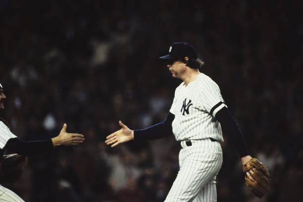 Pitcher Rich Goose Gossage Of The New York Yankees 1981 OLD PHOTO 1