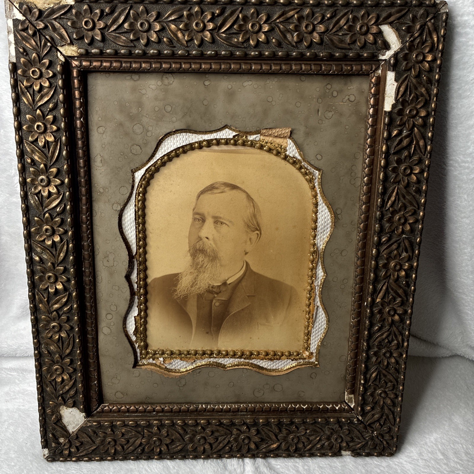Antique Alabama Sherrod Family Photos John Bolton Sherrod 1838-1893 Framed