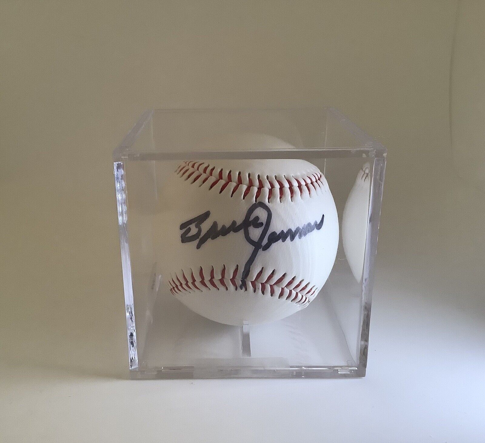 Bruce Jenner Signed Spalding Baseball