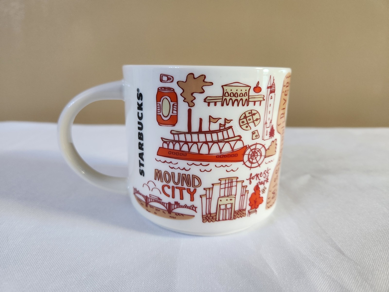 ☀️ Starbucks St. Louis 14oz Coffee Mug, No Chips, Been There Series States MINTY ☀️ Starbucks St. Louis 14oz Coffee Mug, No Chips, Been There Series States MINTY