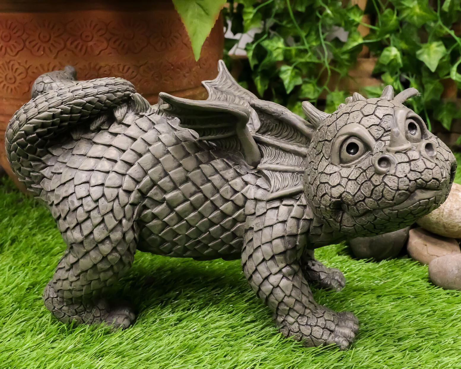 Ebros Whimsical Peeing Garden Dragon Statue 12 Ebros Whimsical Peeing Garden Dragon Statue 12