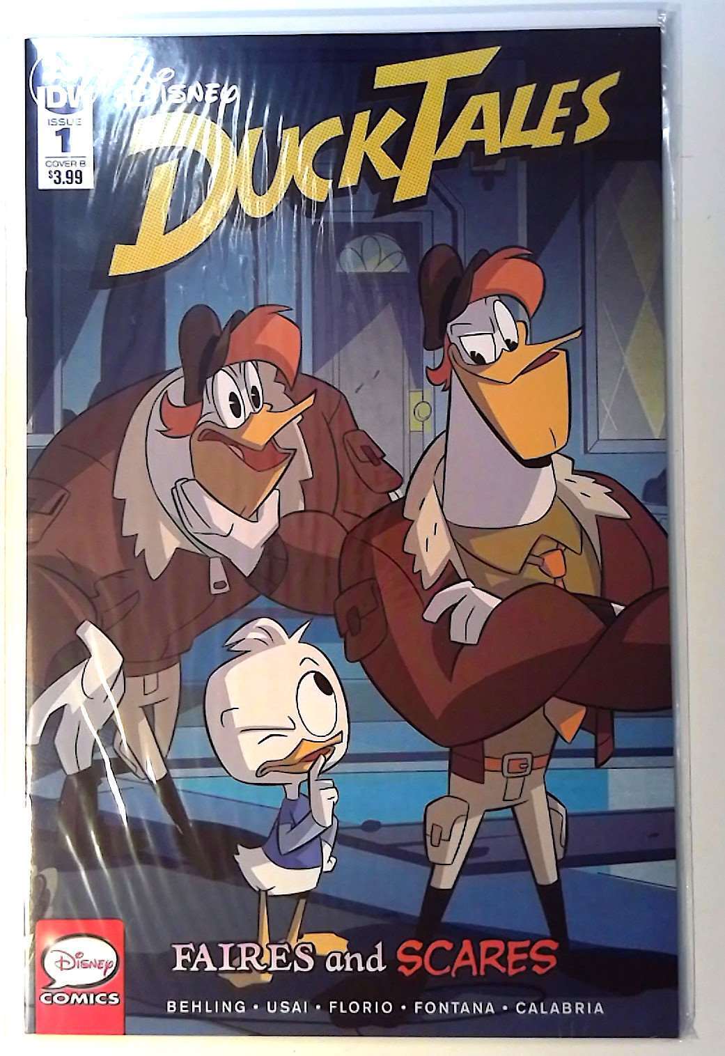 DuckTales: Faires and Scares #1 b IDW (2019) Variant 1st Print Comic Book