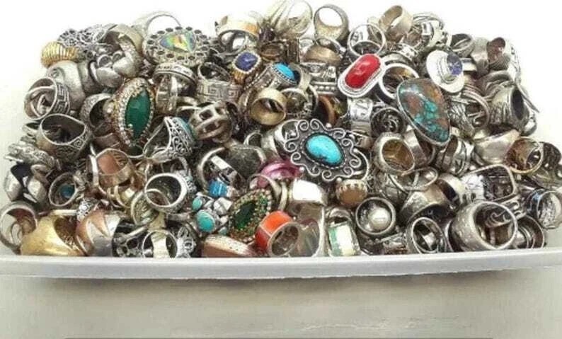 Vintage Estate Modern Costume Jewelry Lots Wear Repair Craft Silver Plated Vintage Estate Modern Costume Jewelry Lots Wear Repair Craft Silver Plated
