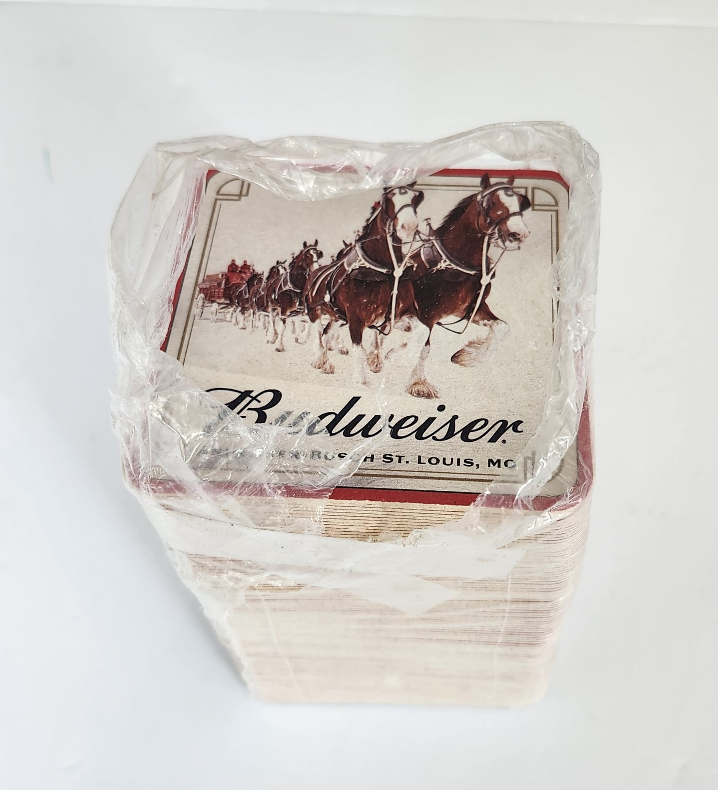 2018 Budweiser King Of Beers Bar Coasters Partial Sleeve Holiday Christmas 2018 Budweiser King Of Beers Bar Coasters Partial Sleeve Holiday Christmas