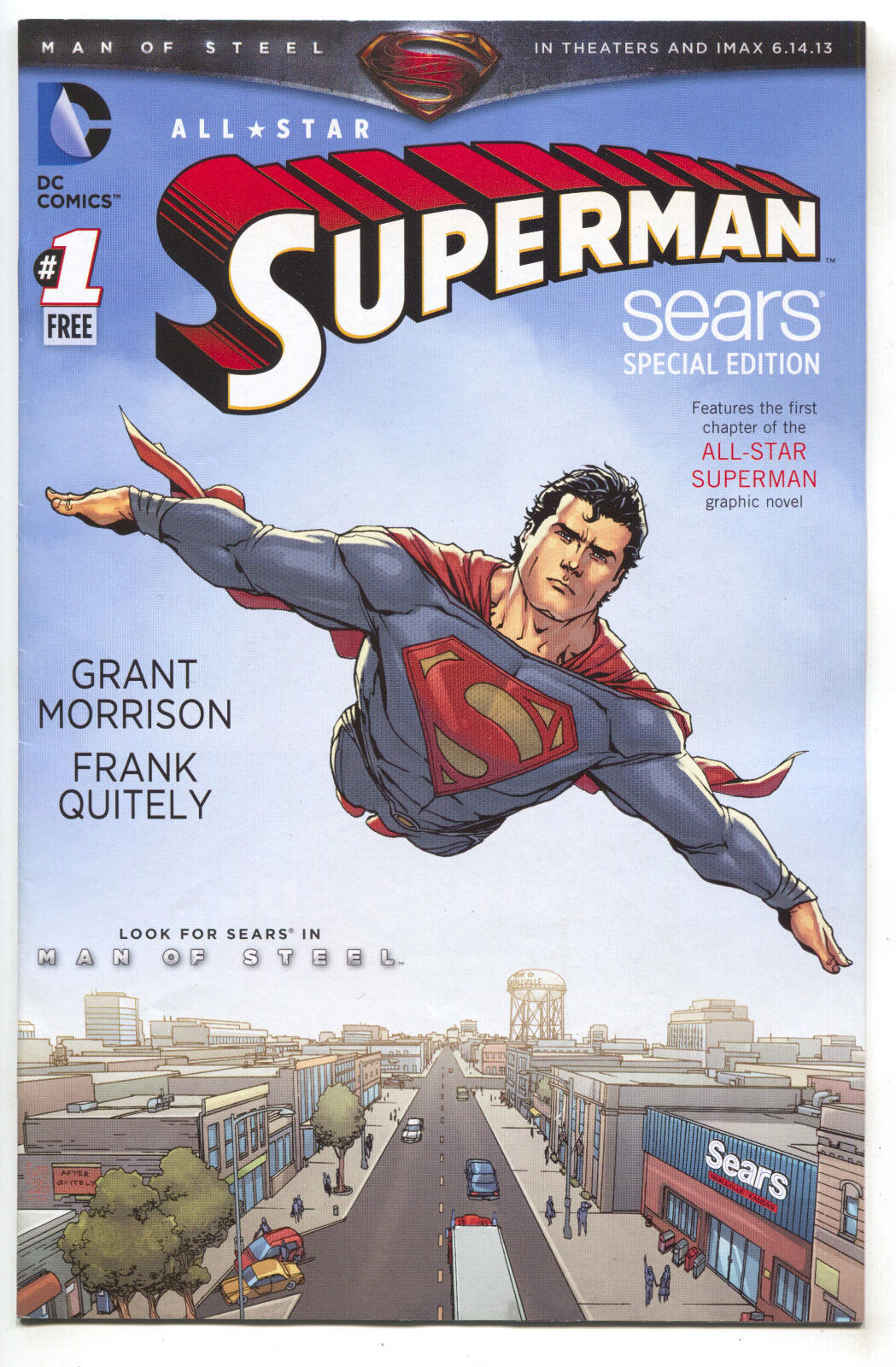 All-Star Superman 1 DC 2013 VF NM Sears Variant