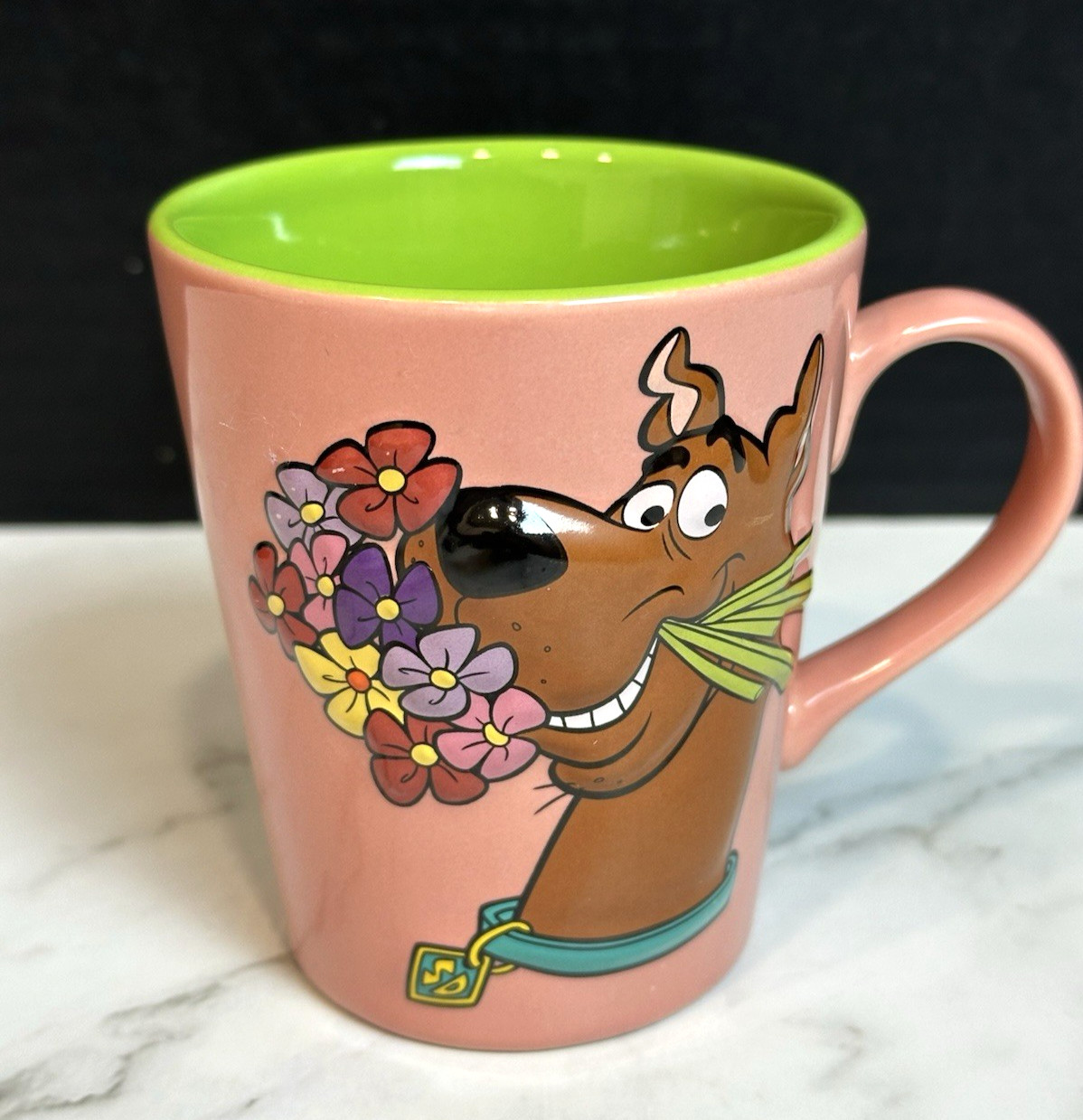 Scooby Doo Mug Pink & Green Cartoon Network Scooby Doo Coffee Mug Scooby Doo Mug Pink & Green Cartoon Network Scooby Doo Coffee Mug