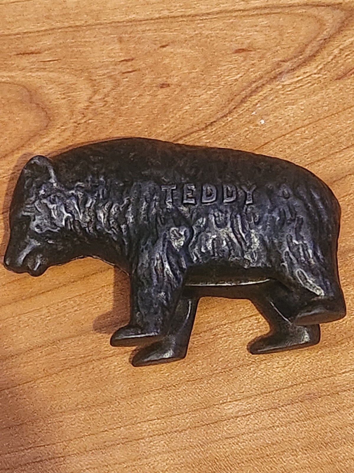 Vintage Cast Iron Teddy Bear