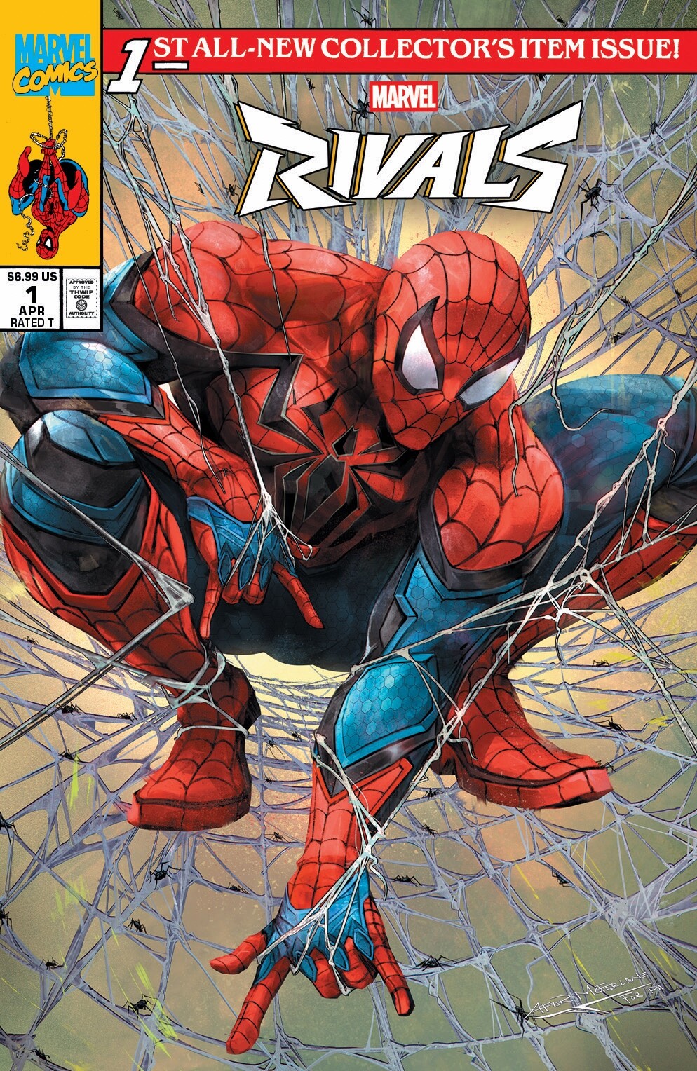 MARVEL RIVALS 1 IVAN TAO TRADE VARIANT LTD 3000 NM HOT VIDEO GAME SPIDERMANš„š„ MARVEL RIVALS 1 IVAN TAO TRADE VARIANT LTD 3000 NM HOT VIDEO GAME SPIDERMANš„š„