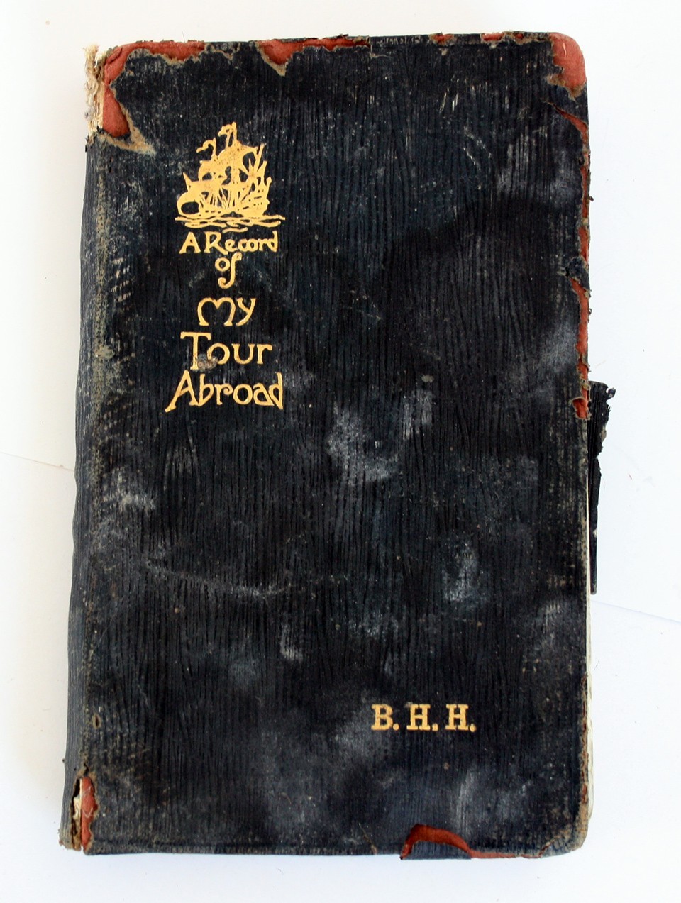 ANTIQUE TRAVEL DIARY JOURAL HAND WRITTEN 1930\'s EUROPE