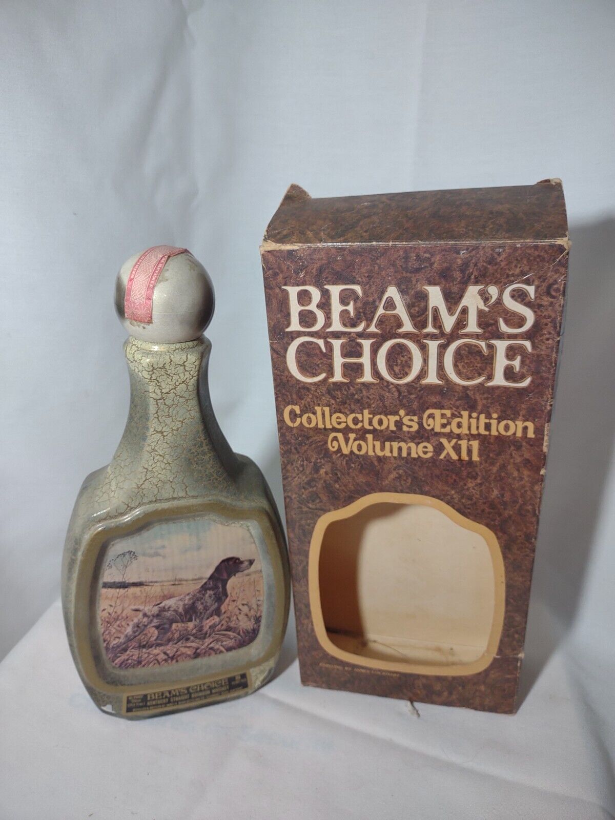 VTG JIM BEAM\'S COLLECTOR\'S EDITION VOLUME XII BEAM\'S CHOICE EMPTY