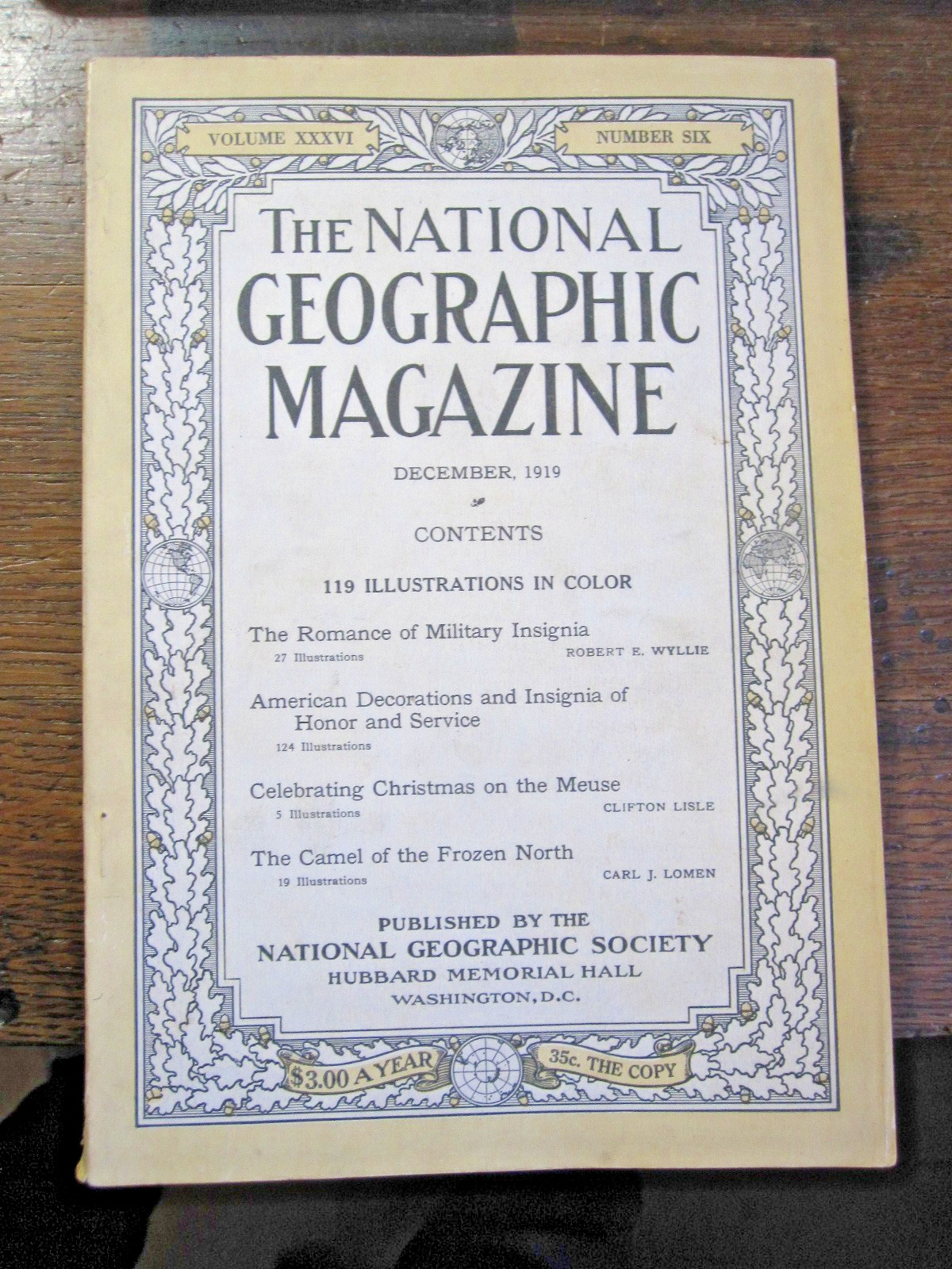 The National Geographic Magazine, December 1919