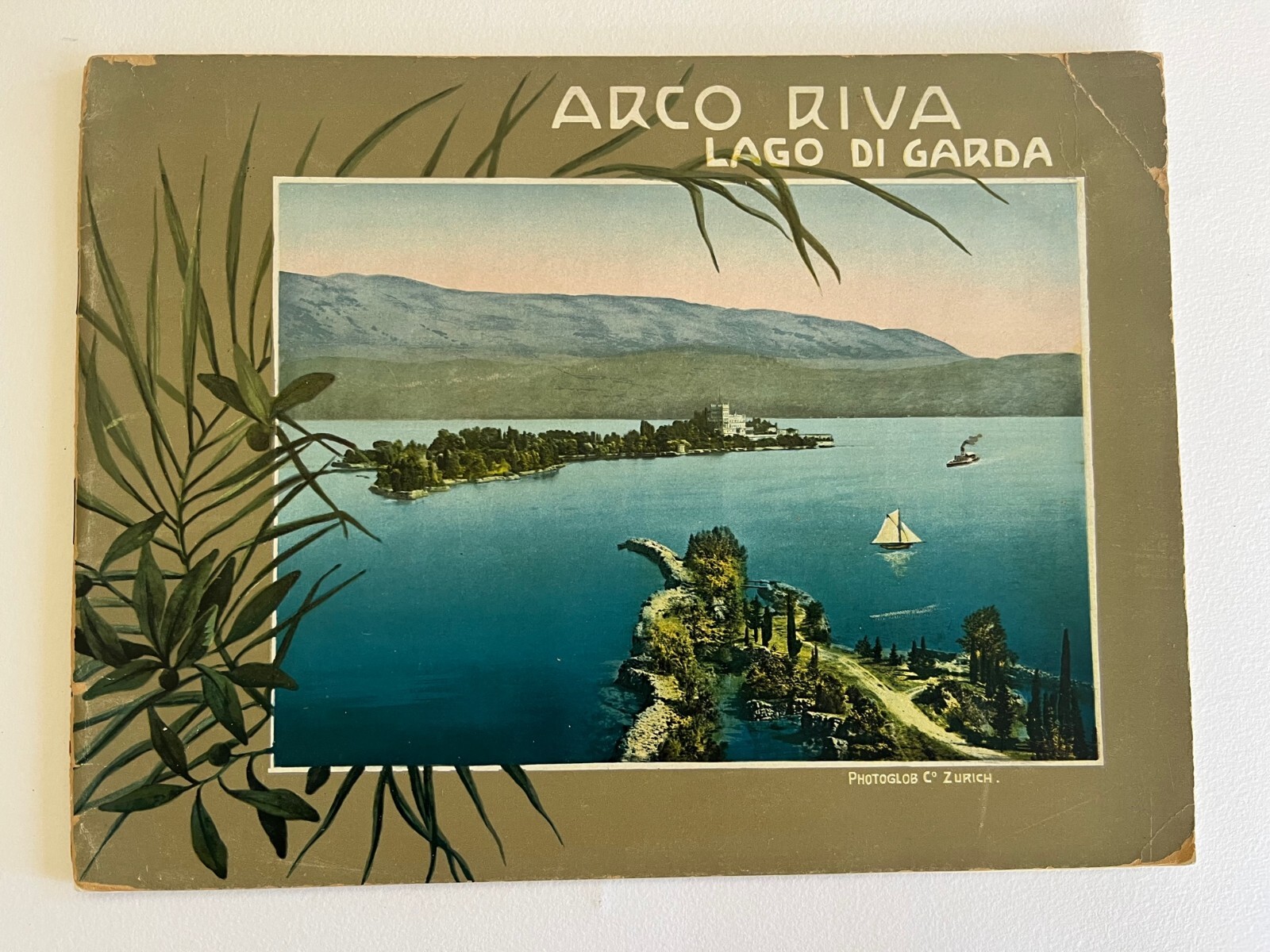 1906 ARCO RIVA LAGO DI GARDA Photoglob Souvenir-Album, Zurich Italy Alps antique 1906 ARCO RIVA LAGO DI GARDA Photoglob Souvenir-Album, Zurich Italy Alps antique