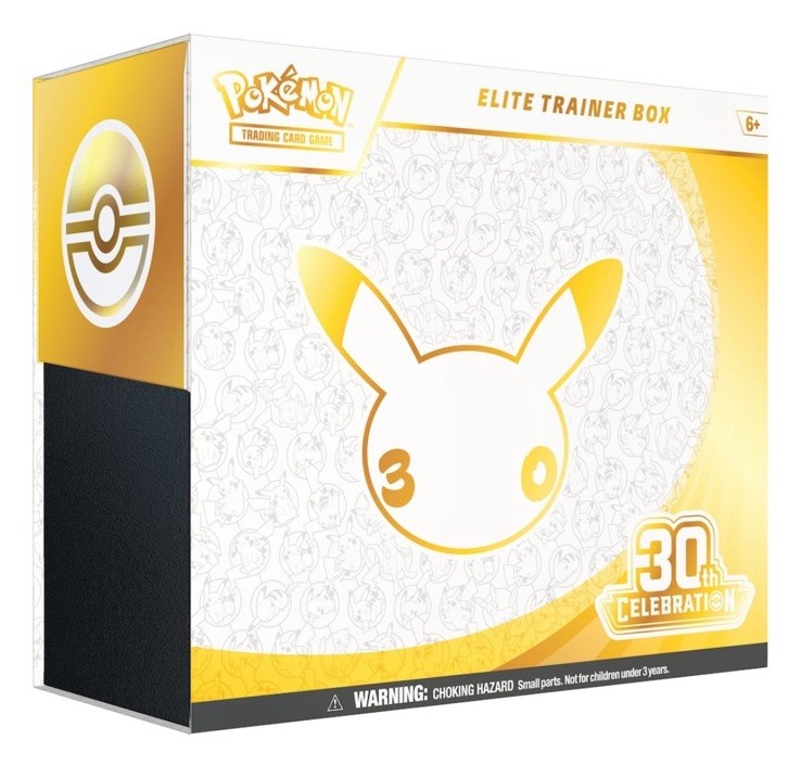 Pokémon TCG 30th Celebration Elite Trainer Box English New/Sealed Ships Fast Pokémon TCG 30th Celebration Elite Trainer Box English New/Sealed Ships Fast