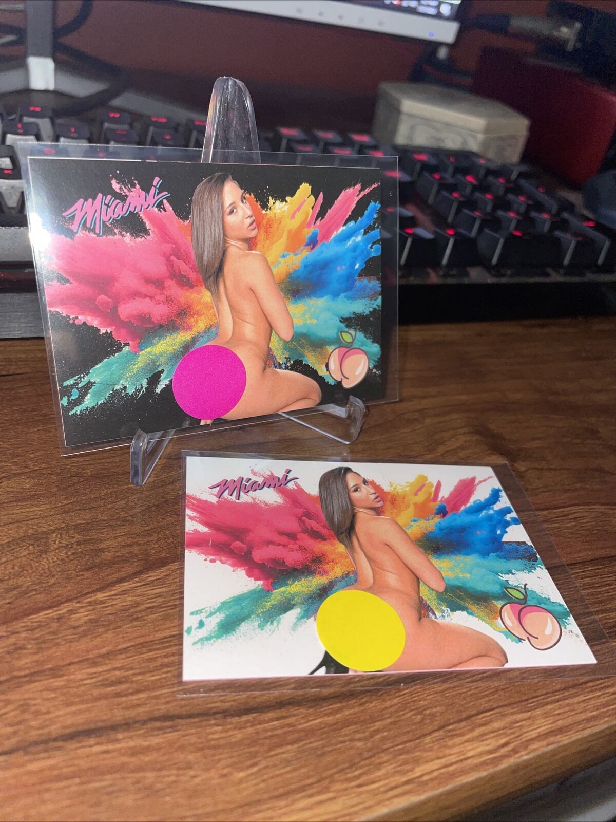 Abella Danger Color Blast ACEO CARD LIMITED EDITION