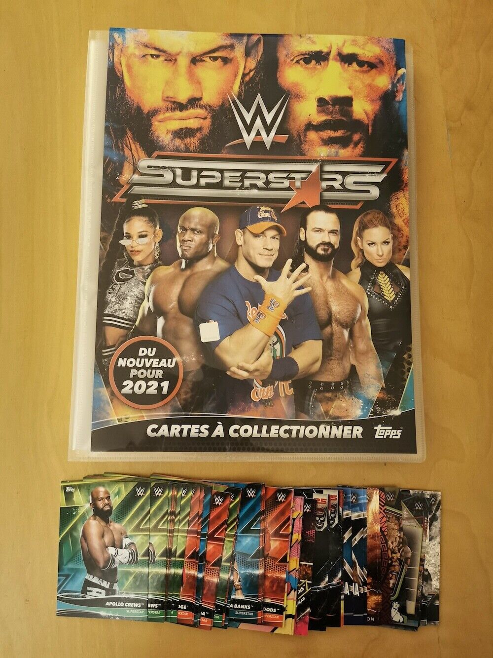 2021 Topps WWE Superstars Trading Cards Complete Your Collection