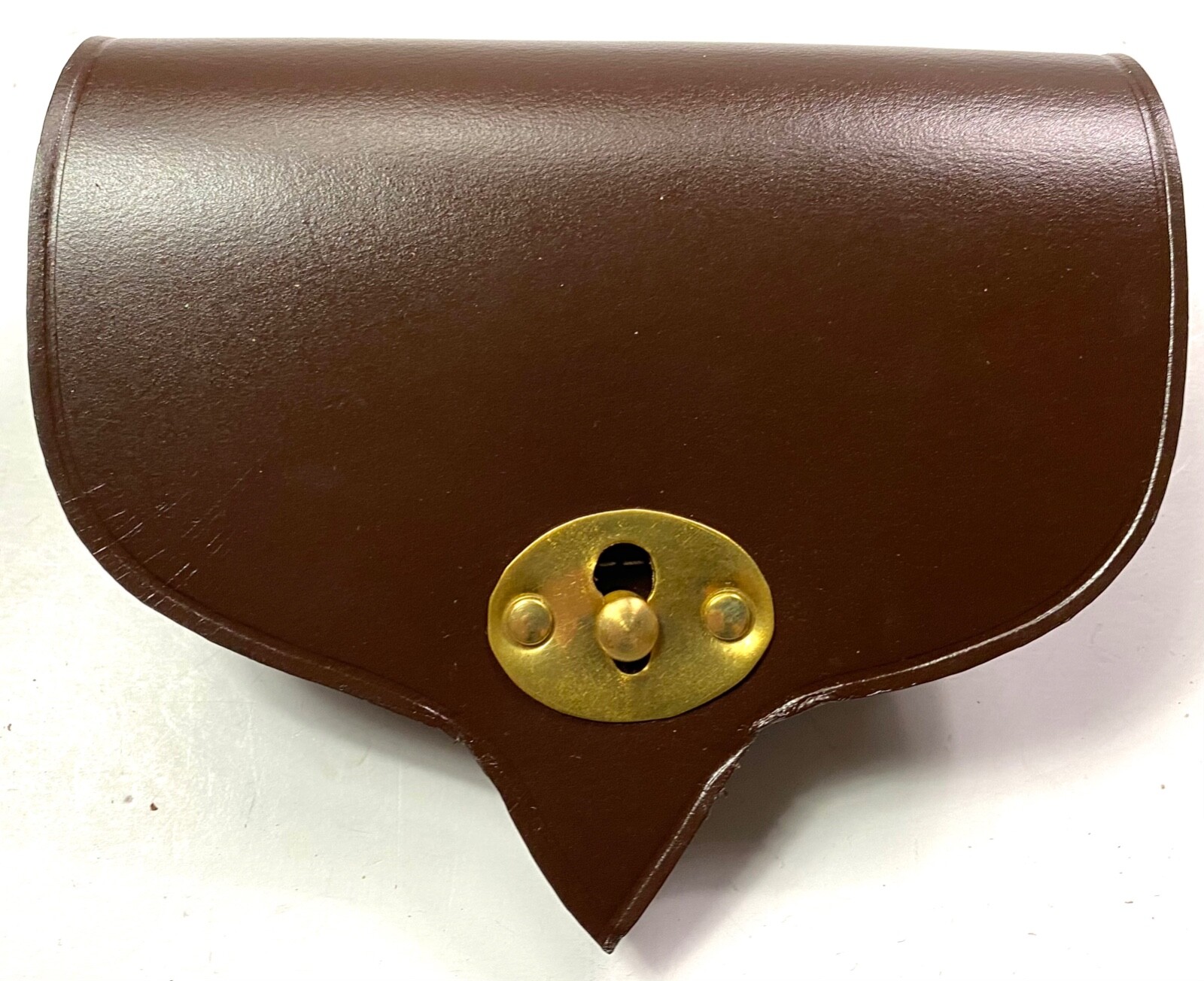 INDIAN WAR US UNION M1874 DYER .45-70 AMMO POUCH-BROWN LEATHER