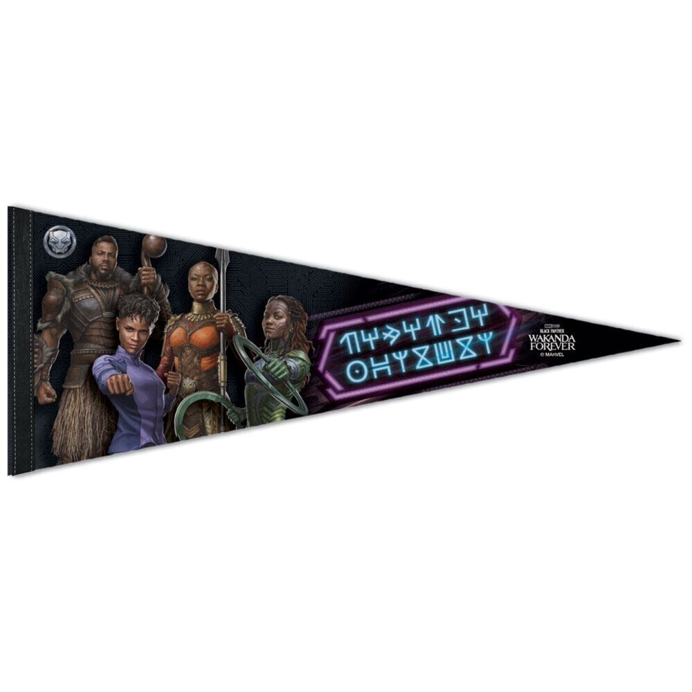 Black Panther Marvel 2022 MARVEL Premium Roll Up Wall Pennant 12\