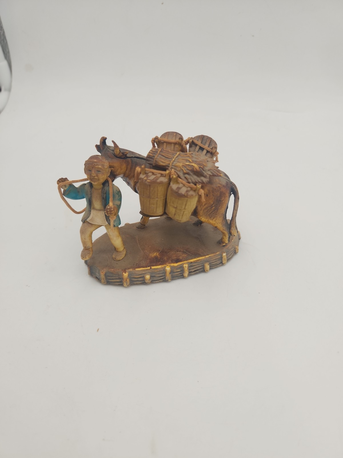 Vintage Japanese Resin Way Of Living Figurine Vintage Japanese Resin Way Of Living Figurine