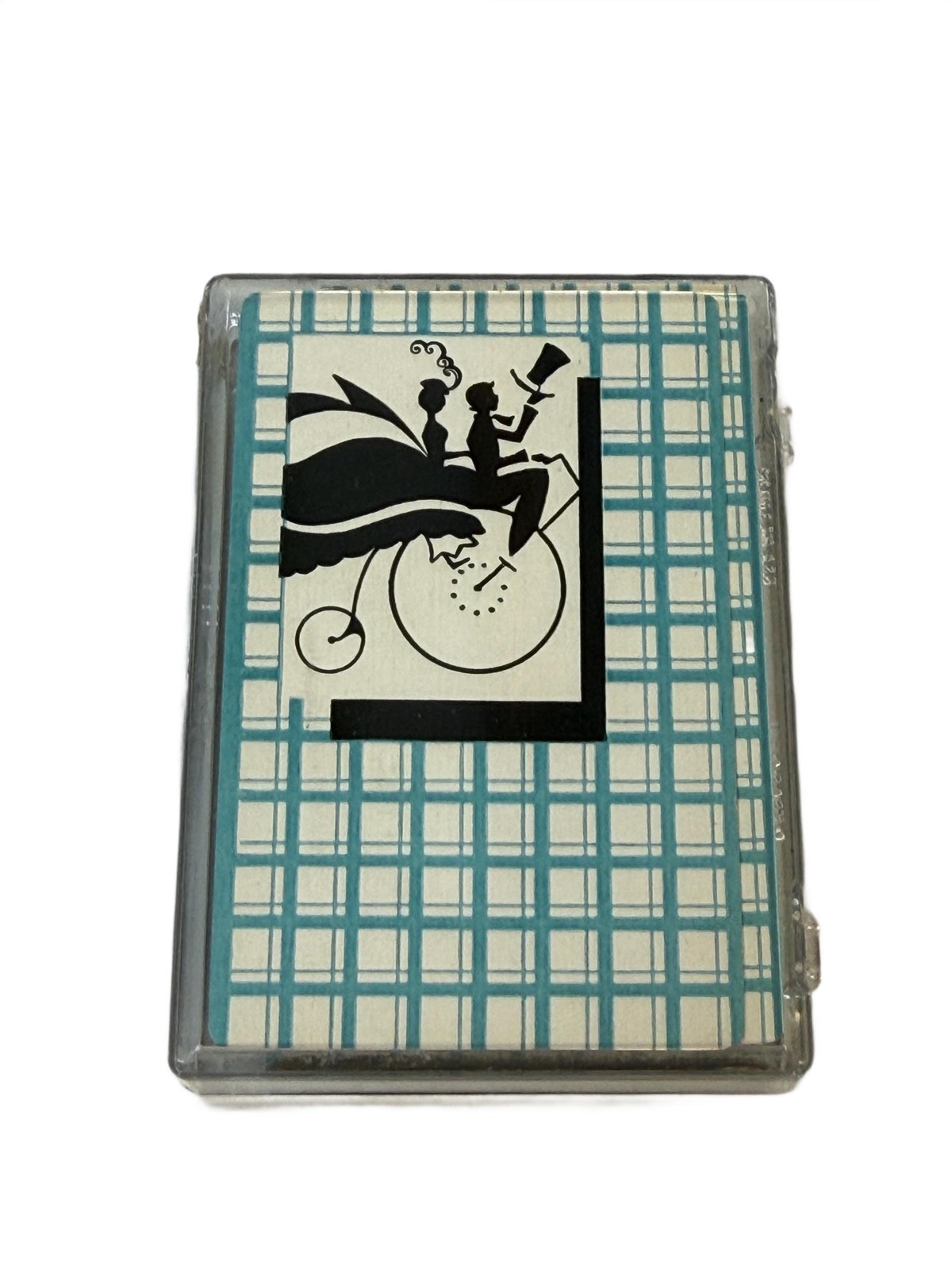 Vintage Gibson Art Deco The Gay Nineties Couple Riding A Bike Cards (56 Cards)