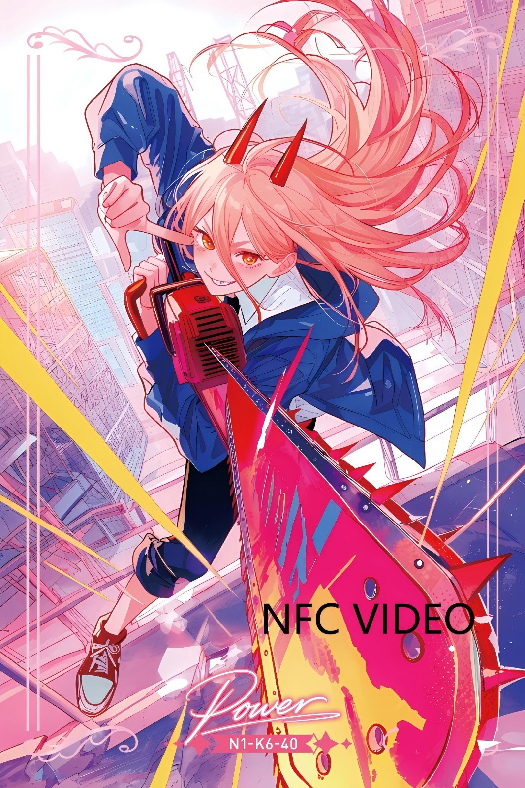 Power Anime Waifu Card With NFC Chip A5 Holographic Collectible Art Card Power Anime Waifu Card With NFC Chip A5 Holographic Collectible Art Card