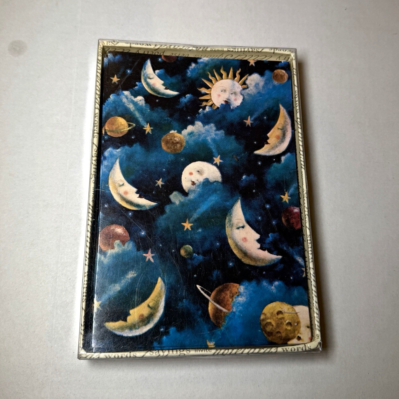 RARE SEALED Lot of 12 Cards- 1999 Vintage Stephen Mackey Celestial Note Cards RARE SEALED Lot of 12 Cards- 1999 Vintage Stephen Mackey Celestial Note Cards