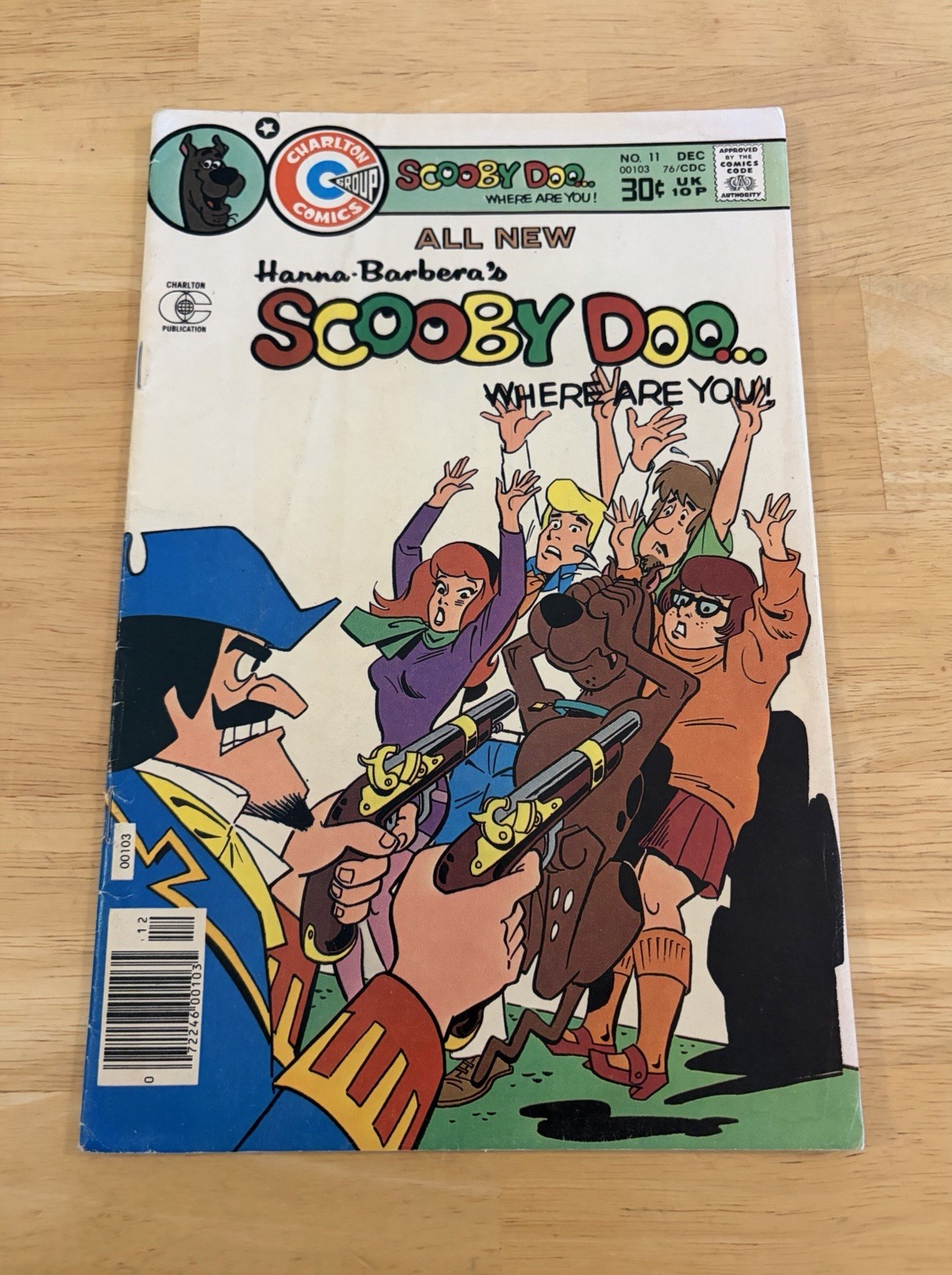 Scooby Doo Where Are You #11 (1976) Charlton Hanna Barbera Cartoon Scooby Doo Where Are You #11 (1976) Charlton Hanna Barbera Cartoon